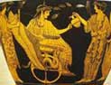 Triptolemos, Demeter and Persephone 